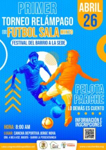 PRIMER TORNEO RELÁMPAGO DE FÚTBOL SALA MIXTO “EL CLÁSICO DEL BARRIO”
